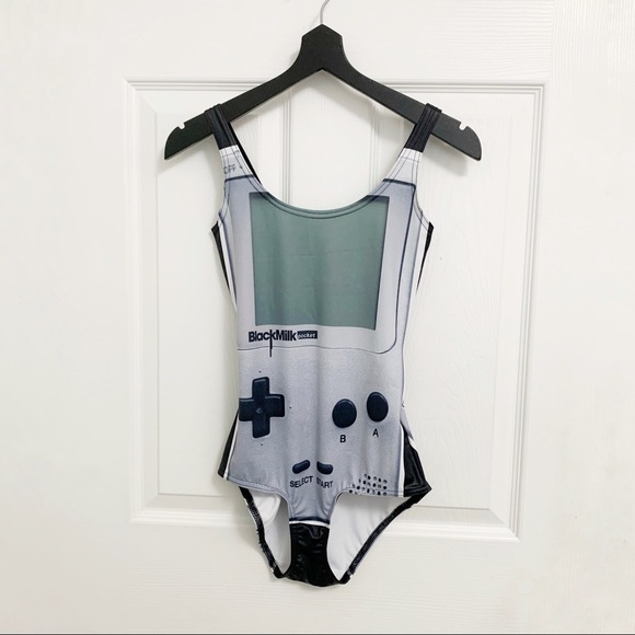 Blackmilk (Gameboy) Gamer Bodysuit/Swim - Picture 1 of 3